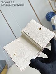 Kitlife Louis Vuitton Cléa Wallet White & Beige M14563 11x8.5x2cm - 6