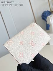 Kitlife Louis Vuitton Victorine Wallet White & Beige M14967 12x9.5x2.5cm - 4