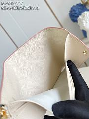 Kitlife Louis Vuitton Victorine Wallet White & Beige M14967 12x9.5x2.5cm - 2