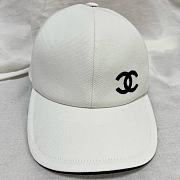 Kitlife Chanel Baseball Cap White Black Logo - 5