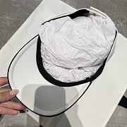 Kitlife Chanel Baseball Cap White Black Logo - 3
