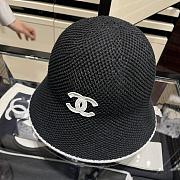 Kitlife Chanel 25P Bucket Hat Black White Logo - 2