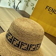 Kitlife Fendi Straw Hat Beige - 5