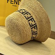 Kitlife Fendi Straw Hat Beige - 2