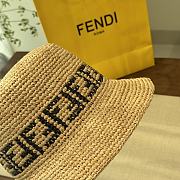 Kitlife Fendi Straw Hat Beige - 3