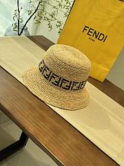 Kitlife Fendi Straw Hat Beige - 1