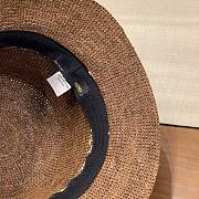 Kitlife Fendi Straw Hat Dark Brown - 6