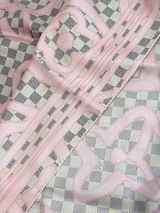 Kitlife Louis Vuitton Damier Azur Canvas Square Scarf 90x90cm - 5