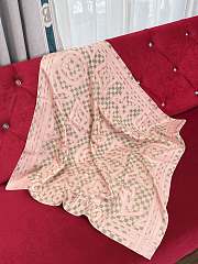 Kitlife Louis Vuitton Damier Azur Canvas Square Scarf 90x90cm - 4