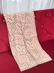 Kitlife Louis Vuitton Damier Azur Canvas Square Scarf 90x90cm - 2
