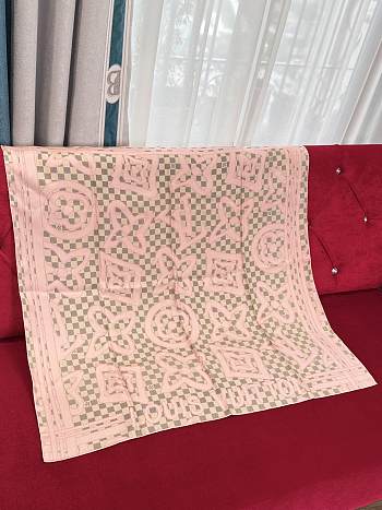 Kitlife Louis Vuitton Damier Azur Canvas Square Scarf 90x90cm