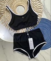 Kitlife Chanel Swimsuit White / Black - 3