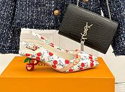 Kitlife Louis Vuitton x TM Cherry White Slingback With Cherry Heel - 1