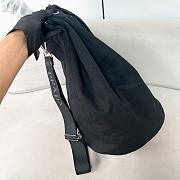 Kitlife Prada Canvas Drawstring Duffel Bag Black 2VY011 34x55x34cm - 4