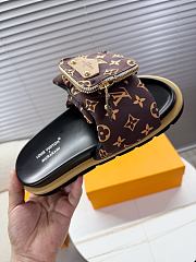 Kitlife Louis Vuitton x TM Pool Pillow Flat Comfort Brown Beige - 5
