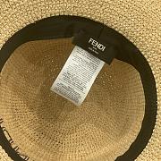 Kitlife Fendi Letter Straw Hat  - 6