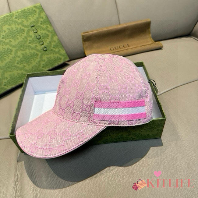 Kitlife Gucci Classic Baseball Cap Pink - 1