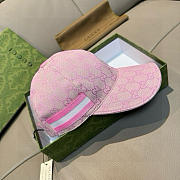 Kitlife Gucci Classic Baseball Cap Pink - 5
