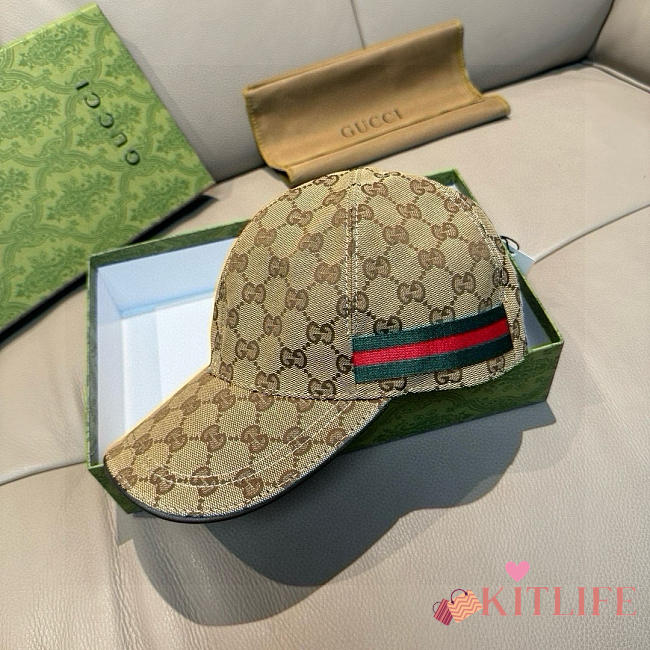 Kitlife Gucci Classic Baseball Cap Beige - 1