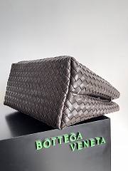 Kitlife Bottega Veneta Andiamo Tote Large Bag Dark Brown - 45x22x34 cm - 2