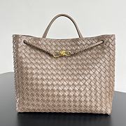 Kitlife Bottega Veneta Andiamo Tote Large Bag Light Brown - 45x22x34 cm - 1