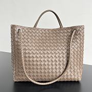 Kitlife Bottega Veneta Andiamo Tote Large Bag Light Brown - 45x22x34 cm - 2