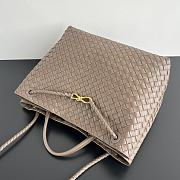 Kitlife Bottega Veneta Andiamo Tote Large Bag Light Brown - 45x22x34 cm - 4