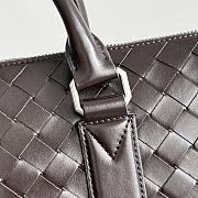Kitlife Bottega Veneta Intrecciato Soft Briefcase Dark Brown 815784 35x29x7cm - 4