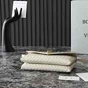 Kitlife Bottega Veneta Knot Lock Bag White 817191 25x16x5.5cm - 3