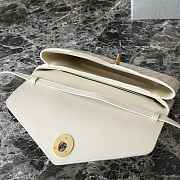 Kitlife Bottega Veneta Knot Lock Bag White 817191 25x16x5.5cm - 2