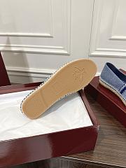 Kitlife Gucci Espadrille Shoes Light Blue Denim - 3