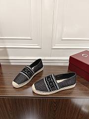 Kitlife Gucci Espadrille Shoes Black Denim - 6