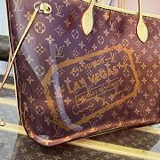 Kitlife Louis Vuitton Neverfull GM Bag Brown Transparent M14491 39x19x32cm - 5