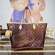 Kitlife Louis Vuitton Neverfull GM Bag Brown Transparent M14491 39x19x32cm - 2