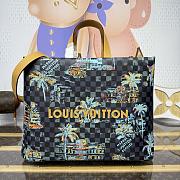 Kitlife Louis Vuitton Shopper Tote Bag Blue Marine N00218 40x16x32cm - 1