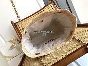 Kitlife Saint Laurent Jamie Shopping Raffia Bag Beige 838876 35x35x10cm - 6