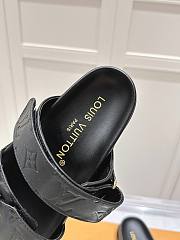 Kitlife Louis Vuitton Bom Dia Flat Comfort Mules Black - 6
