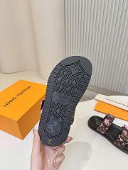 Kitlife Louis Vuitton Bom Dia Flat Comfort Mules Brown Flower - 2