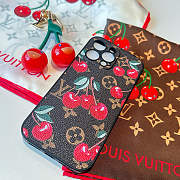 Kitlife Louis Vuitton x TM Cherry Pattern Phone Case - 5