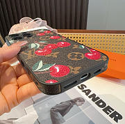 Kitlife Louis Vuitton x TM Cherry Pattern Phone Case - 4