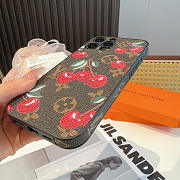 Kitlife Louis Vuitton x TM Cherry Pattern Phone Case - 6