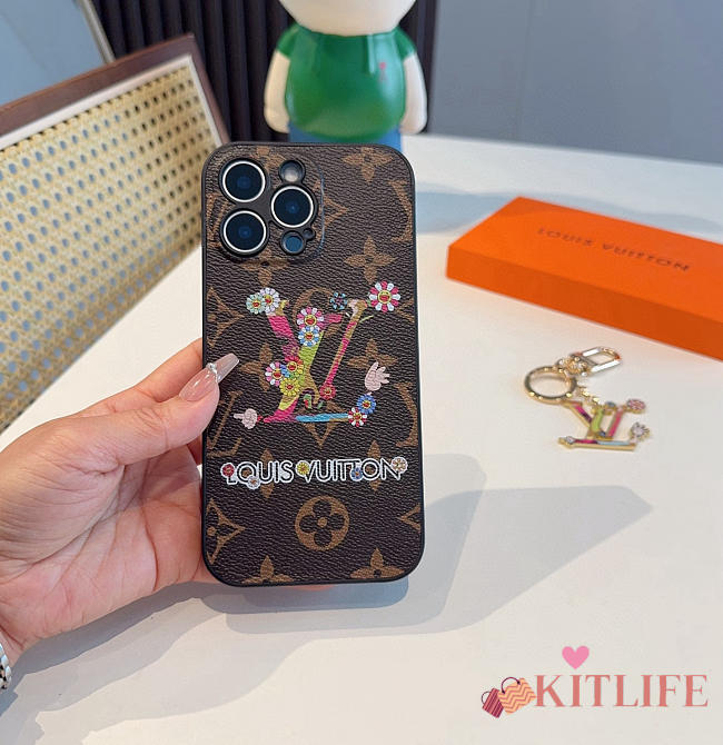 Kitlife Louis Vuitton x TM Pattern Phone Case - 1