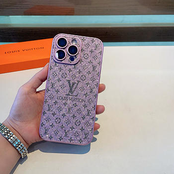Kitlife Louis Vuitton Phone Case Pink & Grey