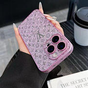 Kitlife Louis Vuitton Phone Case Pink & Grey - 4