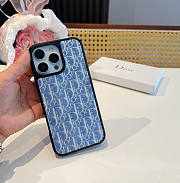Kitlife Dior Phone Case Denim Blue - 3