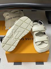 Kitlife Louis Vuitton Chameleon White Sandals  - 3