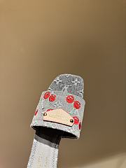 Kitlife Louis Vuitton X TM Lily Mules Grey Denim - 3