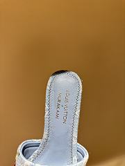 Kitlife Louis Vuitton X TM Lily Mules Light Blue Denim - 4