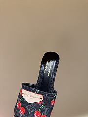Kitlife Louis Vuitton X TM Lily Mules Black Denim - 2