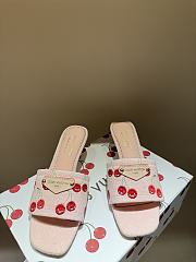 Kitlife Louis Vuitton X TM Lily Mules Dark Pink Denim - 3